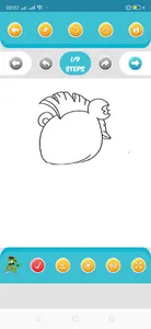 Drawing and coloraing gummy be screenshot 1