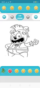 Drawing and coloraing gummy be screenshot 4