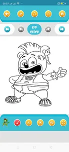 Drawing and coloraing gummy be screenshot 5