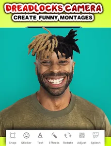 Dreadlocks Hair photo editor screenshot 1