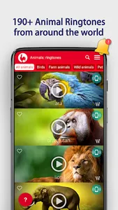 Animals: Ringtones screenshot 0