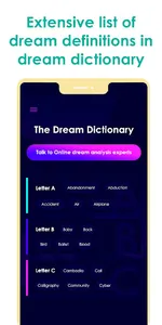 Dream Dictionary screenshot 2