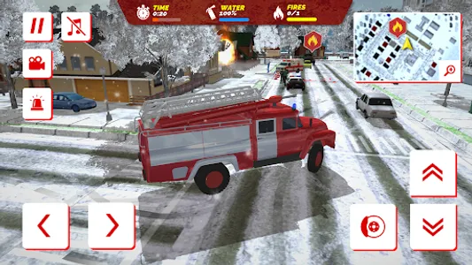 USSR Winter Rescue Fire Trucks screenshot 17