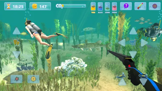 Hunter underwater spearfishing screenshot 5