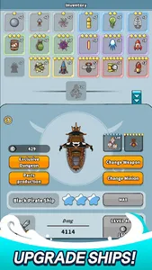 Pirate Ship : Idle voyage screenshot 1