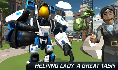 Real Steel Flying Robot Hero screenshot 2