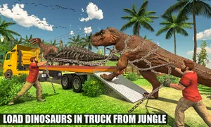 Off-Road Jurassic Zoo World Di screenshot 0