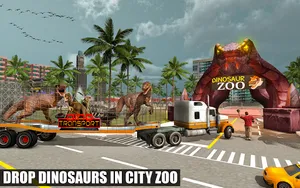 Off-Road Jurassic Zoo World Di screenshot 10