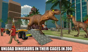 Off-Road Jurassic Zoo World Di screenshot 7