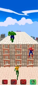 Superhero Transform Race screenshot 0