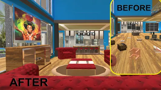Home Design House Games 3D screenshot 1