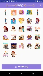 DreamWorks TV Spirit Stickers screenshot 5