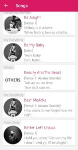 Lyrics Offline Ariana Grande screenshot 1