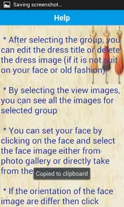 Dress Selection screenshot 1