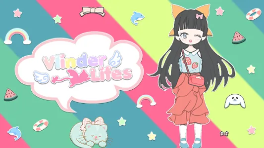 Vlinder Life: Dress up games screenshot 0