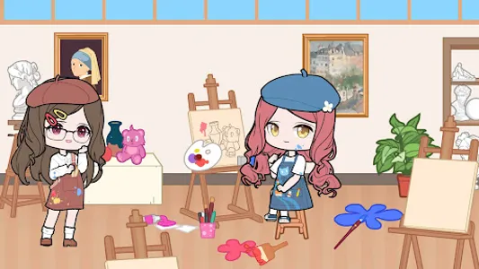 YOYO Doll School life: Dressup screenshot 1