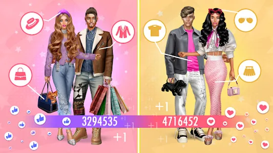 Couple Dress Up with Levels screenshot 7