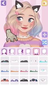 Vlinder Avatar Maker: dress up screenshot 0