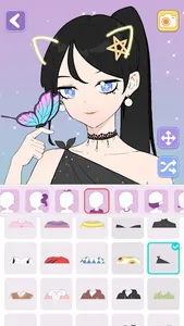 Vlinder Avatar Maker: dress up screenshot 2