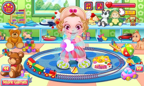 Baby Caring Games with Anna screenshot 2