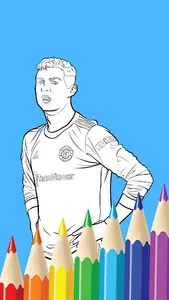 How to Draw Football Player screenshot 0