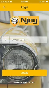 CAB PARTNER - NJOY CABS screenshot 0