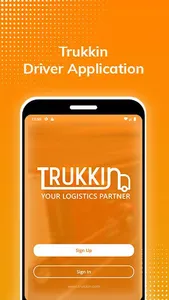Trukkin Driver App screenshot 0