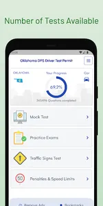 Oklahoma DPS Driver Test Prep screenshot 2