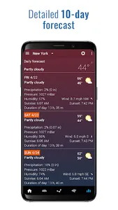 Sense flip clock & weather Pro screenshot 5