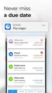 Board: Business Budget Tracker screenshot 4
