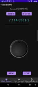 IC-705 control screenshot 0