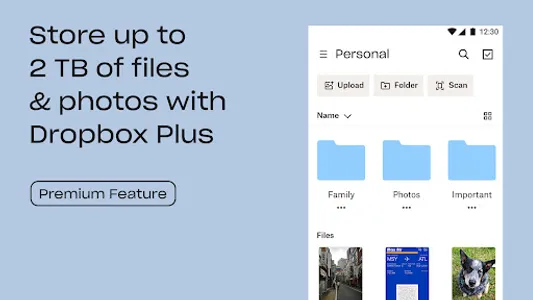 Dropbox: Secure Cloud Storage screenshot 2