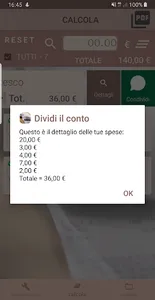 Dividi il conto screenshot 5