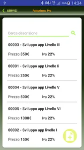 Fatture Ricevute Preventivi Fr screenshot 3