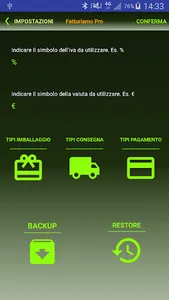 Fatture Ricevute Preventivi Pr screenshot 1