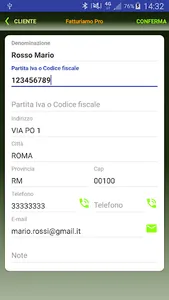 Fatture Ricevute Preventivi Pr screenshot 3