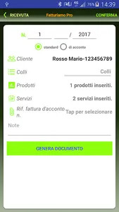 Fatture Ricevute Preventivi Pr screenshot 6