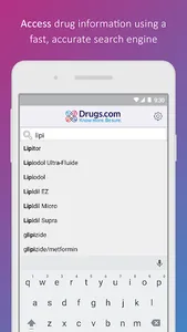 Drugs.com Medication Guide screenshot 1