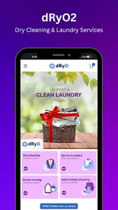 dRyO2 : Dry Cleaning & Laundry screenshot 1