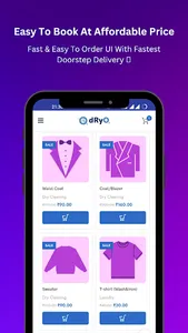dRyO2 : Dry Cleaning & Laundry screenshot 2