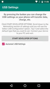 USB Settings screenshot 2