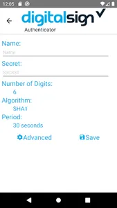 DSAuth screenshot 2