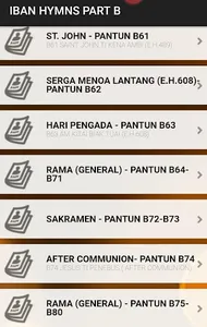IBAN HYMNS - PANTUN BAGI B screenshot 4