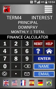 Multi Currencies Loan Calculat screenshot 0