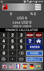 Multi Currencies Loan Calculat screenshot 1