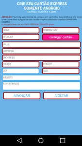 ECOFRIENDLYCARD CRIADOR DE CAR screenshot 1