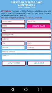 ECOBUSINESSCARD CREATOR  2.20. screenshot 2