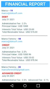 Multi Currencies Financial Cal screenshot 19