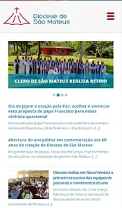Diocese de São Mateus - ES screenshot 1