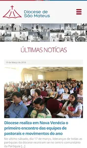Diocese de São Mateus - ES screenshot 2